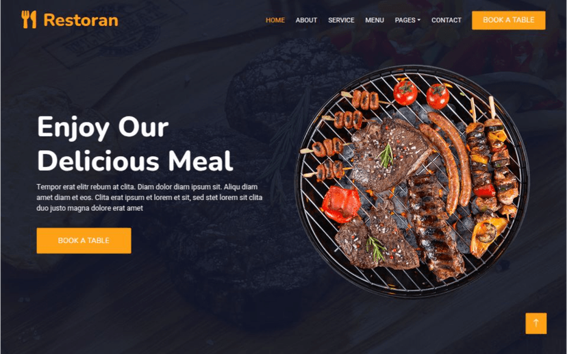 Giao diện Restoran